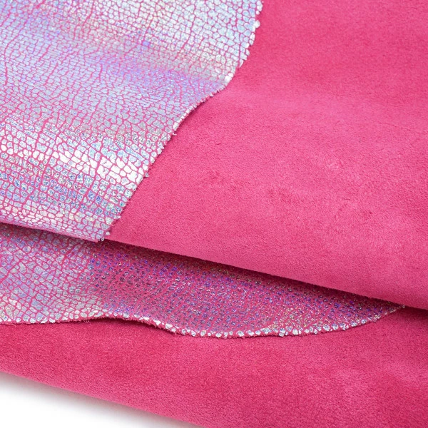 Cosmic Metallic Suede - Pink Diamond Dust 3 Cosmic Metallic Suede - Pink Diamond Dust - Image 3