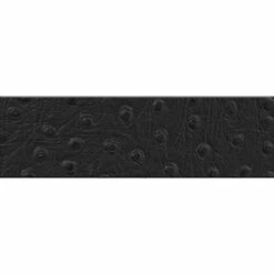 Black Ostrich Strip 1 5/8