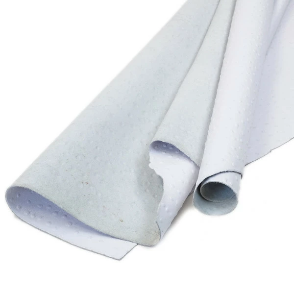 Ostrich Print On Cow Sides - White 1 Ostrich Print On Cow Sides - White