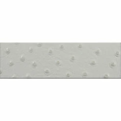 White Ostrich Strip 3 1/2