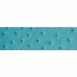 Turquoise Ostrich Strip 1 5/8