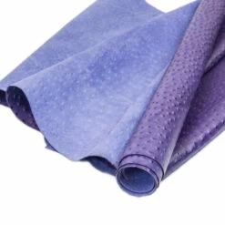 Ostrich Print On Cow Sides - African Violet