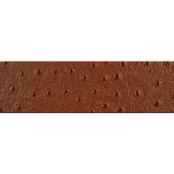 Cognac Ostrich Strip 1 5/8 1 Cognac Ostrich Strip 1 5/8