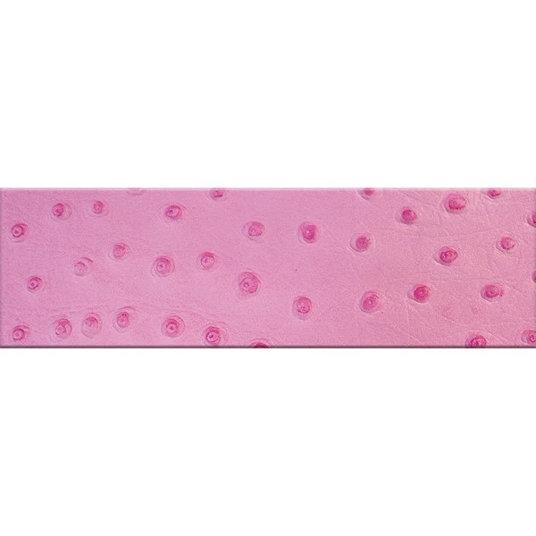 Hot Pink Ostrich Strip 1 5/8 1 Hot Pink Ostrich Strip 1 5/8