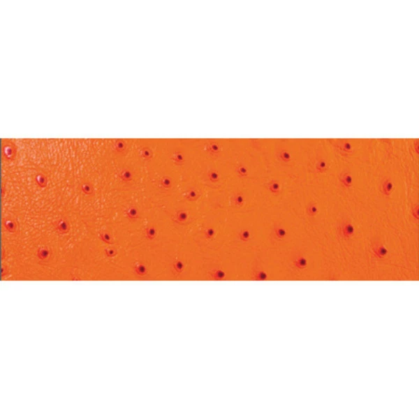 Orange Ostrich Strip 3 1/2 1 Orange Ostrich Strip 3 1/2