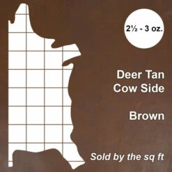 Side,DeerTan Cow,Brown -Leather Goods Sales Shop 62 933308.SLC .4