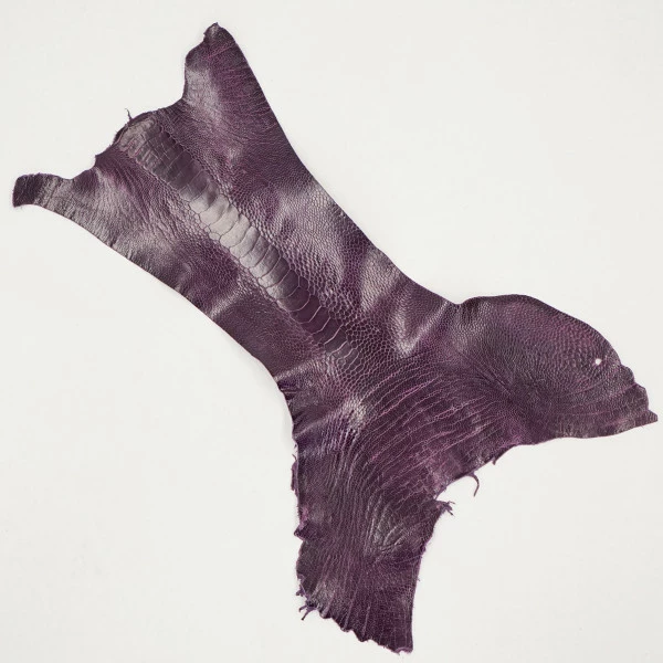 Ostrich Leg - African Violet 2 Ostrich Leg - African Violet - Image 2