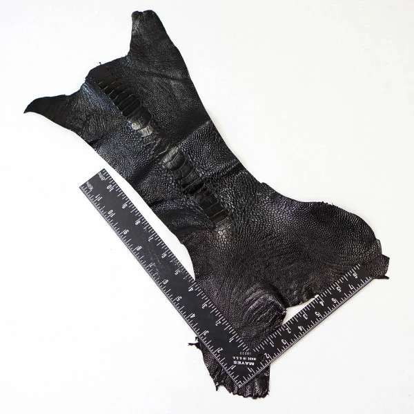 Ostrich Leg - Black 3 Ostrich Leg - Black - Image 3