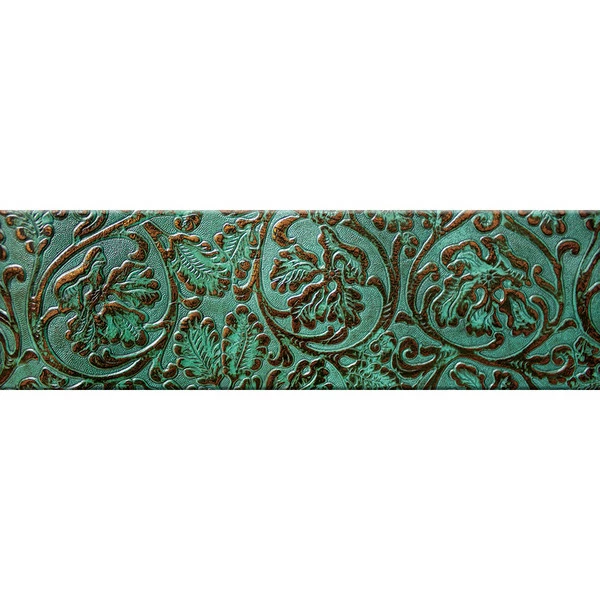 Turquoise And Copper Heirloom Strip 3 1/2 1 Turquoise And Copper Heirloom Strip 3 1/2