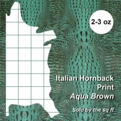 Side,ItalianHB,AquaBrn -Leather Goods Sales Shop 665 1508.SLC .4