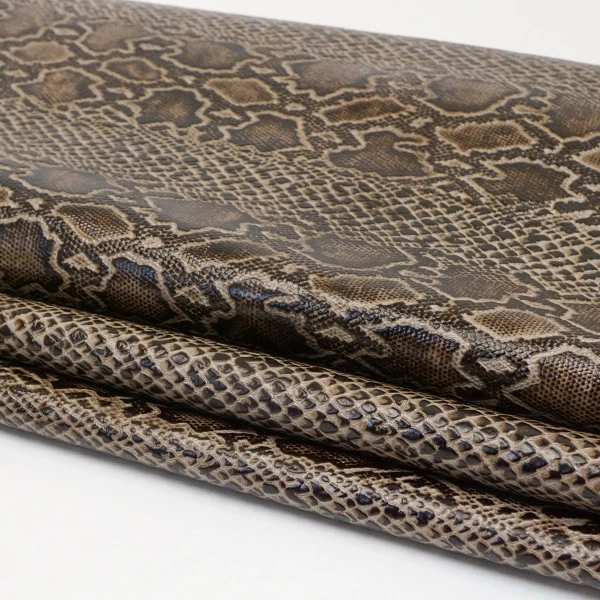 Pre-Cut, Embossed Python, Smokey Quartz - 12"x24". 4 Pre-Cut, Embossed Python, Smokey Quartz - 12"x24". - Image 4