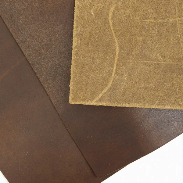 Kentucky Derby 4-5 Oz. Oil Tan Pre-Cut 24"x 24" 2 Kentucky Derby 4-5 Oz. Oil Tan Pre-Cut 24"x 24" - Image 2