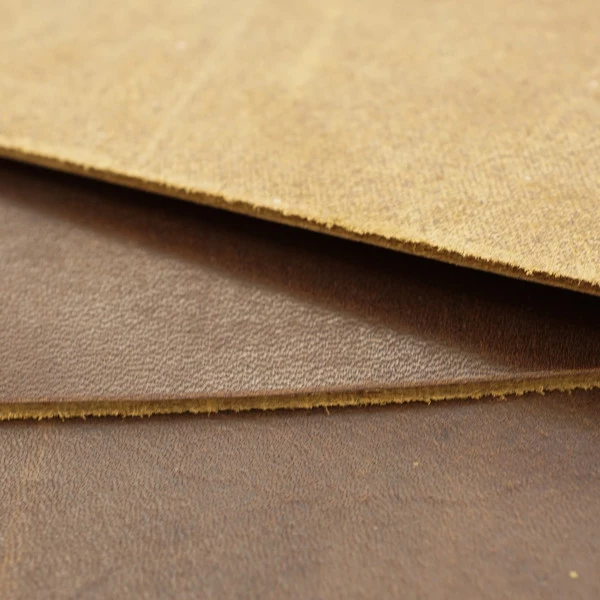 Kentucky Derby 4-5 Oz. Oil Tan Pre-Cut 24"x 24" 3 Kentucky Derby 4-5 Oz. Oil Tan Pre-Cut 24"x 24" - Image 3