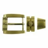 Spanish Flair 3 Pc Buckle Set, 35mm - Gold