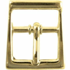 Buckle,CenterBar,Gold,3/4"