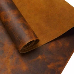 Copper Cowboy 4-5 Oz. Oil Tan Pre-Cut 24" X 24" -Leather Goods Sales Shop 860 70740.SLC .03