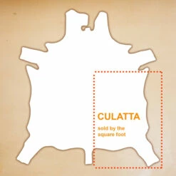 Import Veg Tan Culatta 9/10 Oz. B Grade -Leather Goods Sales Shop 864 121.SLC .3