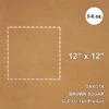 Dakota Brown Sugar Oil Tan Pre-Cut 12"x 12"