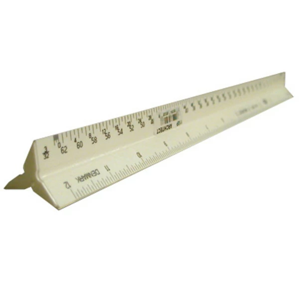 Ruler,Triangular Scales 1 Ruler,Triangular Scales
