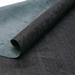 Authentic Lightning Embossed Cow -Leather Goods Sales Shop ALCS.Black .01