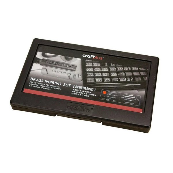 Craftplus Alphabet Imprint Sets 1 Craftplus Alphabet Imprint Sets