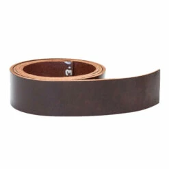Buffalo Belt Strips -Leather Goods Sales Shop BBS.Antique20Mahogany.2.01
