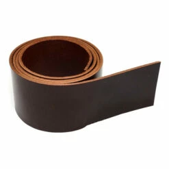 Buffalo Belt Strips -Leather Goods Sales Shop BBS.Antique20Mahogany.3.01