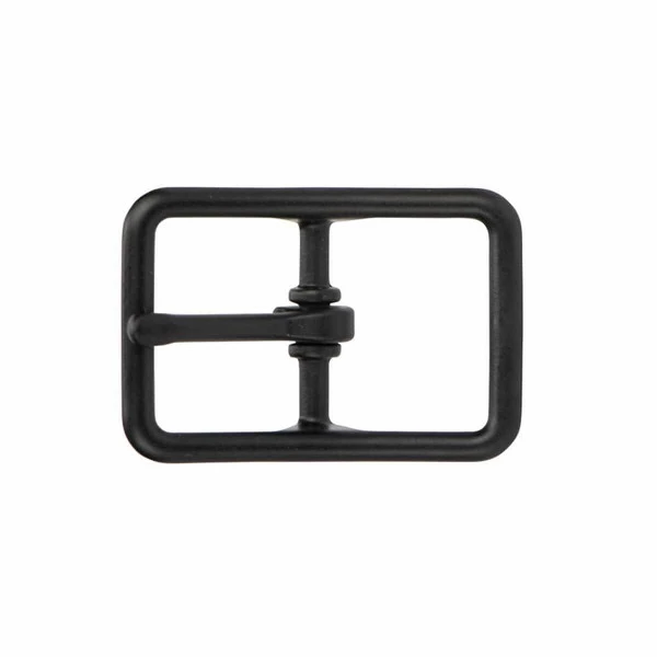 Black Center Bar Halter Buckle 2 Black Center Bar Halter Buckle - Image 2