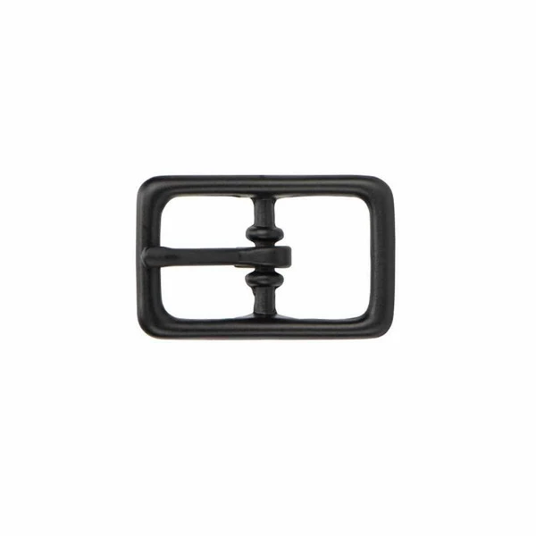 Black Center Bar Halter Buckle 4 Black Center Bar Halter Buckle - Image 4