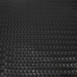 Braided Embossed Cow -Leather Goods Sales Shop BREC.Black .03