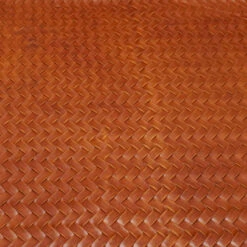 Braided Embossed Cow -Leather Goods Sales Shop BREC.Brandy.03