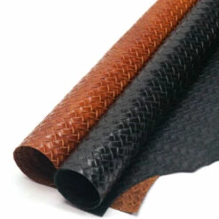 Braided Embossed Cow