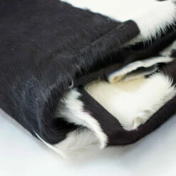 Black & White Cowhide Rug -Leather Goods Sales Shop BWCR.SLC .02