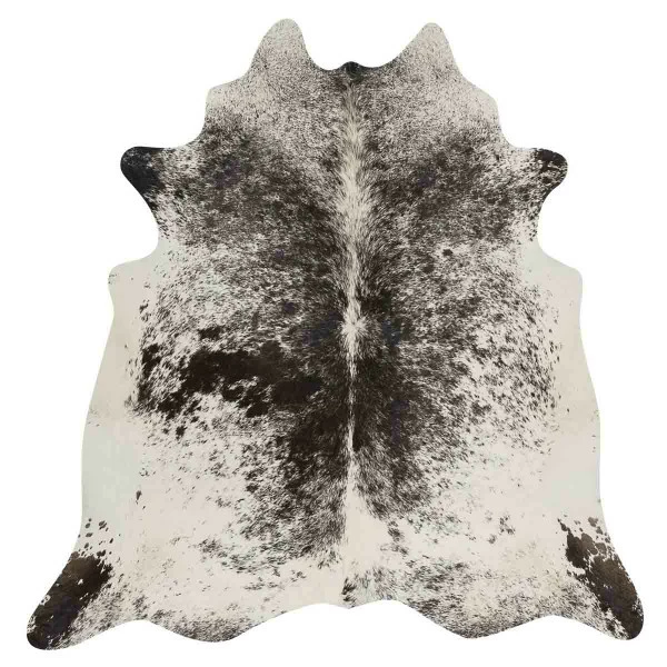 Black & White Speckled Cowhide Rugs 1 Black & White Speckled Cowhide Rugs