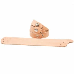 Adjustable Wrist Bands In 3/4" -Leather Goods Sales Shop CUF006.SLC .3