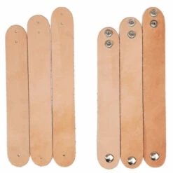Adjustable Wrist Bands In 1 1/4" 8 Adjustable Wrist Bands In 1 1/4" -Leather Goods Sales Shop CUF008.SLC .4