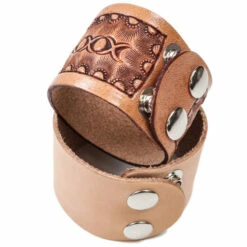 1 1/2" Wrist Band Cuffs -Leather Goods Sales Shop CUF009.SLC .5