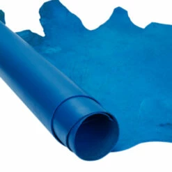 Drum Dyed Veg Tanned Sides -Leather Goods Sales Shop CVT.Blue .02