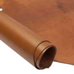 Drum Dyed Veg Tanned Sides -Leather Goods Sales Shop CVT.Brown .02