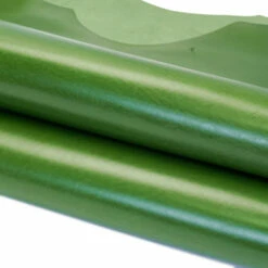 Drum Dyed Veg Tanned Sides -Leather Goods Sales Shop CVT.Green .01