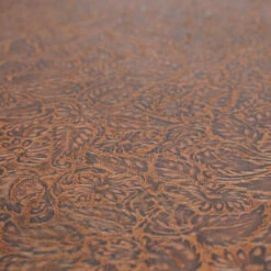 Daisy Floral Embossed Cow 29 Daisy Floral Embossed Cow -Leather Goods Sales Shop DFL.Cognac.04