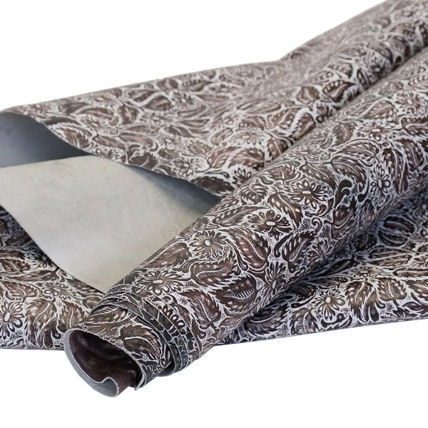 Daisy Floral Embossed Cow 7 Daisy Floral Embossed Cow - Image 7