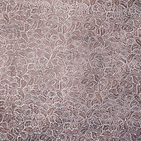 Daisy Floral Embossed Cow 8 Daisy Floral Embossed Cow - Image 8