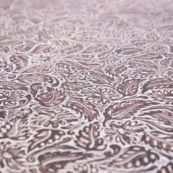 Daisy Floral Embossed Cow 9 Daisy Floral Embossed Cow - Image 9