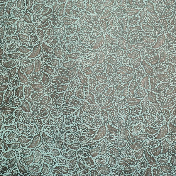 Daisy Floral Embossed Cow 16 Daisy Floral Embossed Cow - Image 16