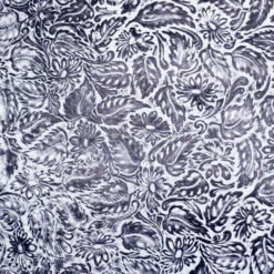 Daisy Floral Embossed Cow 21 Daisy Floral Embossed Cow -Leather Goods Sales Shop DFL.White20and20Black.04