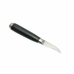 Damascus Trim Knives -Leather Goods Sales Shop DTK.Curved.02