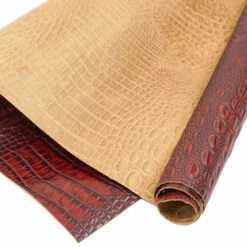 Embossed Gator On Cow -Leather Goods Sales Shop EGOC.Wine .03