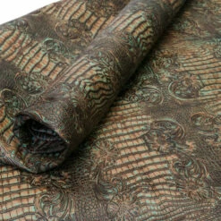 Butch Cassidy Embossed Cow 17 Butch Cassidy Embossed Cow -Leather Goods Sales Shop FGBE.Turquoise20Brown.03