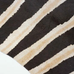 Rug, Hair-On, Zebra Print -Leather Goods Sales Shop FSL ZEBRA.SLC .4